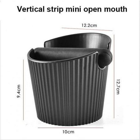 

Coffee Knock Box Shock Absorption Espresso Knock Box Barista Coffee Grind Anti Slip Espresso Dump Bin Grind Trash Bin