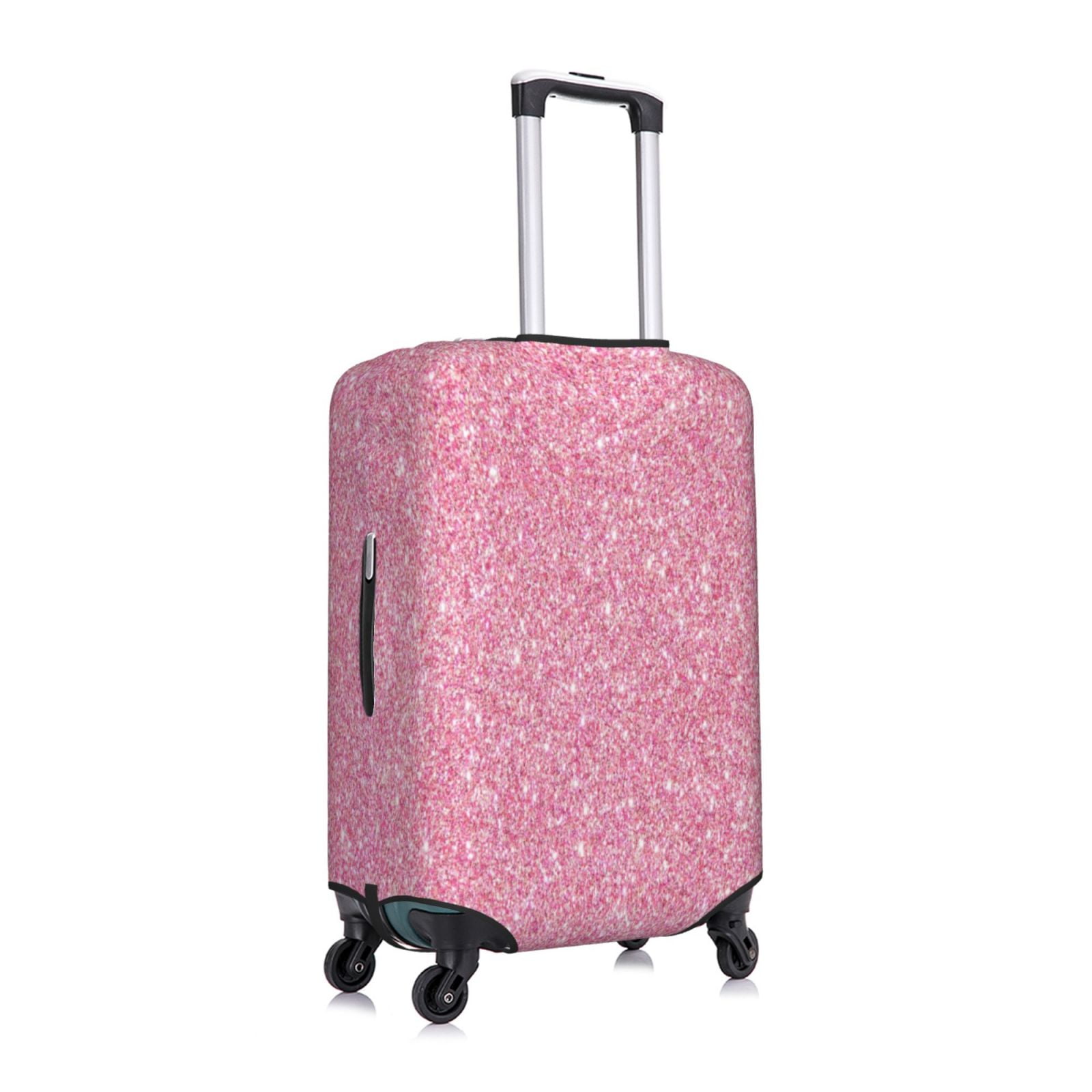 Haiem Glitter Rainbow Luggage Cover,Durable, Washable Suitcase Protector With Anti Scratch Technology Keep Your Luggage Looking New X Large