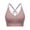*Brown, variant on Women's Seamless Y-Back Yoga Bra,Ladies' Adjustable Strappy Back Comfort Bralette,Wireless Everyday Workout Bra For Women,White,M-2XL