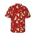 thumbnail image 3 of Daiia Fire Extinguisher Hawaiian Shirt for Men Gentle Cotton Regular Short Sleeve Casual-Small, 3 of 9