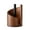 Brown, variant on Freestanding Wood Paper Towel Holder with Iron Stand, Countertop Kitchen Towel Dispenser, One Hand Tear Paper Roll Holder, Natural Wood Base, for Bathroom Kitchen Counter, Tissue Stand Organizer