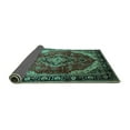 thumbnail image 2 of Ahgly Company Indoor Rectangle Persian Turquoise Blue Traditional Area Rugs, 4' x 6', 2 of 4
