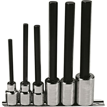 Proto 6 Piece Extra-Long Hex Bit Socket Sets, 1/2 in, 1 SET (577-5441-6XL)