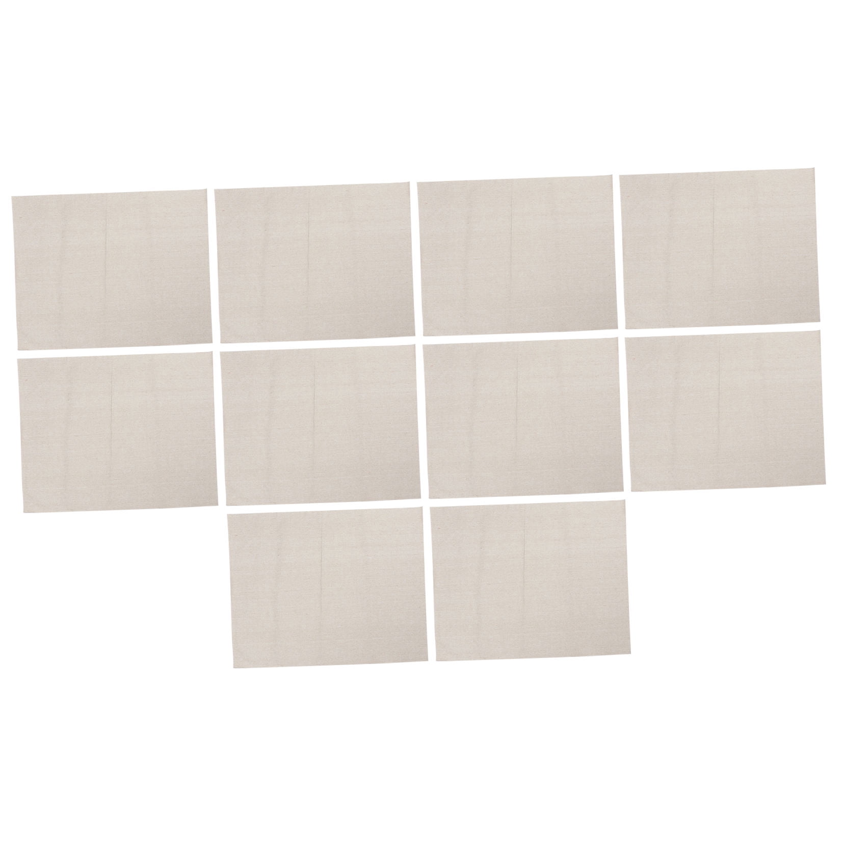 WRISTBIQUE Home Decoration Drawing Canvas Cotton Blank Canvas 10 Sheets