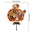 thumbnail image 3 of Thanksgiving Fall Garden Stake Lights, 16 Inch Autumn Turkey Pathway Stake, Waterproof Outdoor Yard Ground Stake, Halloween Decorations for Outdoor Lawn Patio Fence, 3 of 6