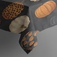 thumbnail image 5 of Patterned Pumpkins Halloween Pattern Square Tablecloth,Waterproof Square Table Cover,Wipeable Spillproof Washable Table Cover for Home Kitchen Party Decor 60"x60"(152x152cm), 5 of 6