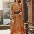 thumbnail image 4 of Byfri 2Pcs Rattan Braided Black Coffee Woven Boho Belts 110cm Belts for Women Dresses Shirts Pants, 4 of 7