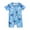 Sky Blue, variant on Baby Boy Swimsuit Summer Dinosaur Prints Short Sleeve Cartoon 1 Piece Beach Swimsuit Bikini Toddler Bathing Suit Boy Dark Blue 3 Months-6 Months