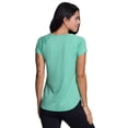 thumbnail image 2 of RBX Active Women's Space Dye Ultra Soft Stretch Short Sleeve Tee, 2 of 5