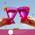 thumbnail image 4 of Set de vasos Martini Paris Hilton de doble pared, 200 ml, color rosa intenso, 4 of 8