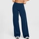 thumbnail image 2 of Leggings de entrenamiento for mujer, pantalones de Yoga sin costuras, de pierna ancha, acampanados, de cintura alta, suaves, sin costura frontal, gimnasio, Control de barriga, 2 of 5