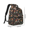 thumbnail image 2 of Xecao Mushroom Snail Travel Backpack: A spacious, stylish computer backpack ideal for men and women, perfect for college, school, or daily travels, 2 of 6