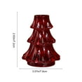 thumbnail image 3 of dajkiuy Christmas Tree Candle Holder, Christmas Taper Candle Holders Decorative Candlestick for Xmas Holiday Party Table Decor Home Fireplace Dining Room Centerpiece, 3 of 6