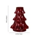 thumbnail image 3 of xihome Portavelas de cristal con forma de rbol de Navidad para velas de aromaterapia de 7,2 cm (2,83 pulgadas). Ideal como centro de mesa navideño o decoracin para la repisa de la chimenea., 3 of 6