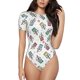 thumbnail image 1 of Balery Milk Tea Body de cuello redondo de manga corta para mujer Tops de manga corta Tops básicos-Medium, 1 of 7