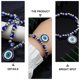 thumbnail image 5 of 2 unids Pulsera de la pulsera de la pulsera de ojo malvado mujer pulseras de moda regalos de niña, 5 of 7