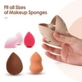 thumbnail image 5 of Trianu Makeup Sponge Holder, Breathable Beauty Blender Holder, Washable Silicone Make Up Sponges Drying Case, Shatterproof Makeup Sponge Organizer for Traveling, Beige, 5 of 7