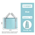 thumbnail image 2 of Foldable Foot Soaking Bucket | Large Capacity 31x20cm | Portable Water Basin with Storage Bag | Double-Layer Design for Hot Water Up to 90°C | Includes Tote Straps for Stability, 2 of 6