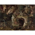thumbnail image 2 of Art.com Inferno Landscape Stretched Canvas Print Wall Art by Hieronymus Bosch, 24" x 18", 2 of 4