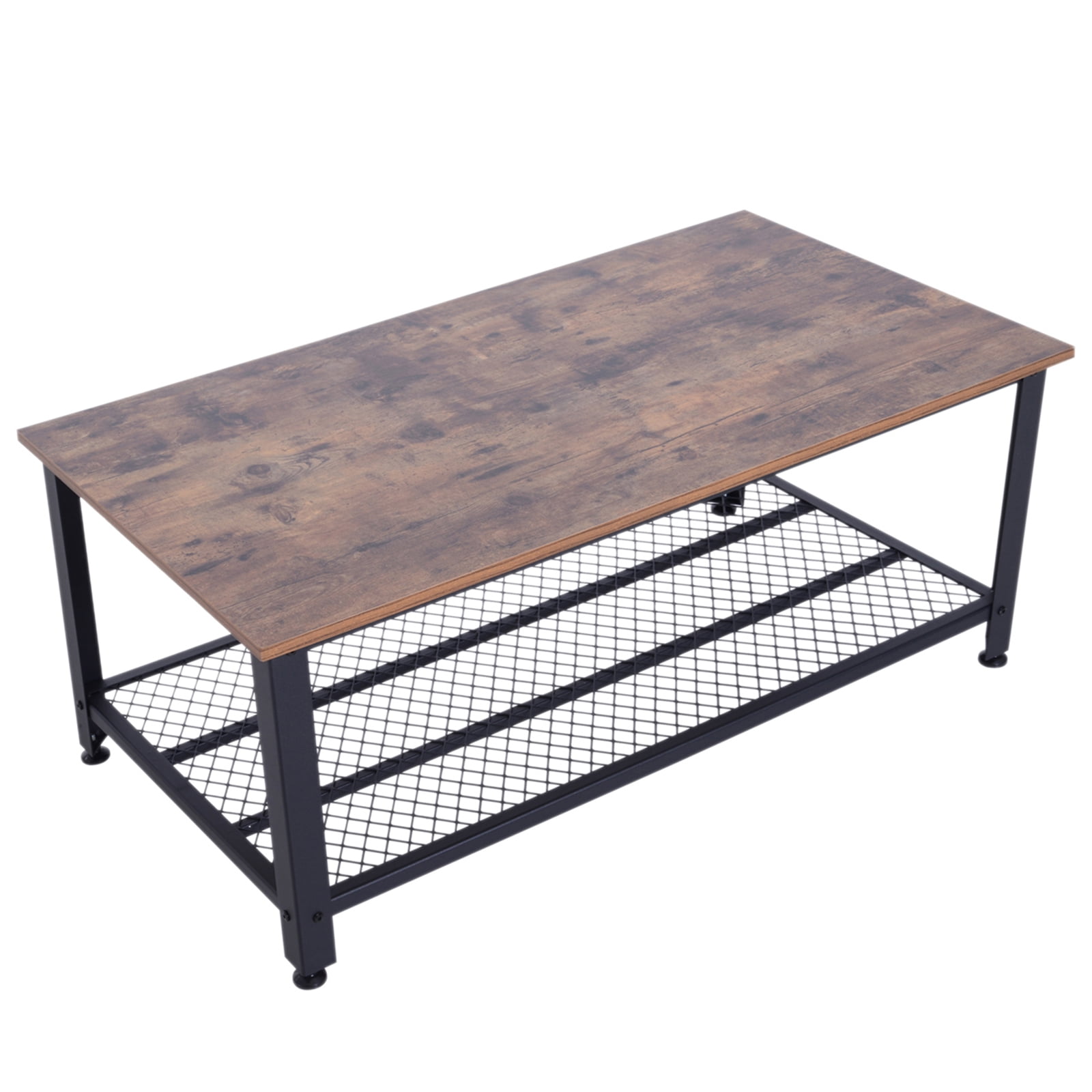 picture Modern Industrial Style Coffee Table walmart