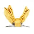 thumbnail image 5 of Boy's Poly Satin Banded Clip On Bow Ties (Yellow), 5 of 7