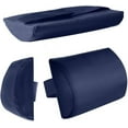 thumbnail image 6 of Zero Gravity Chair Replacement Pillow Headrest with Elastic Band, Universal Soft Removable Padded Cushion Head Pillow for Zero Gravity Lounge Chair, Folding Patio Lawn Recliner Chair, 6 of 7