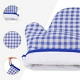 thumbnail image 6 of Unique Bargains Oven Mitts Pot Holders Heat Resistant Kitchen Gloves Blue 10.6x7.1inch, 6 of 7