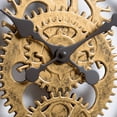thumbnail image 2 of La Crosse Clock 20 inch Bronze Antiqued Gears Vintage Quartz Analog Wall Clock, 404-3051C, 2 of 5