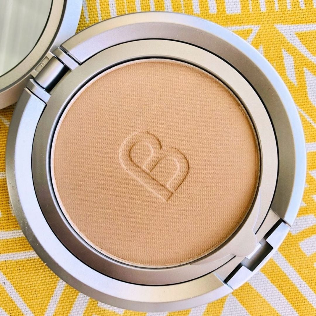 Bettina Dual Foundation Powder, Wet/Dry Pressed Powder, All Skin Types, Matte Finish , with Aloe Vera and Lecithin, Forever Beige, 0.35 oz
