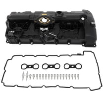 cciyu Engine Valve Cover and Gasket Compatible with 2008-13 for BMW 128i,2006-2011 for BMW 323i/Z4,2009-13 for BMW 328i xDrive/328i (328i/328xi/X5/528i/528i xDrive/528xi/X3) Valve Cover 11127552281