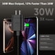 thumbnail image 3 of Cargador y cable USB-C PD 3.0 de 30 W para iPhone 15 Pro Max, 3 of 6