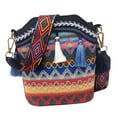 thumbnail image 3 of Bolso Bandolera Hippie Jinwen Bohemio Azul Oscuro para Mujer, 3 of 8