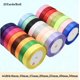 thumbnail image 3 of 25 yardas/rollo 6mm 10mm 15mm 20mm 25mm 40mm 50mm lazo de cinta satinada de seda hecho a mano para manualidades DIY regalos de navidad suministros para envolver, 3 of 4