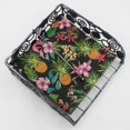 thumbnail image 3 of 40pcs Printing Napkin Beautiful Rose Dragonfly Printing Napkin for Party Gathering Festival Home (Colorful), 3 of 4