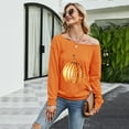thumbnail image 1 of Women Oversized Off-The-Shoulder Slouchy Sweatshirt, 1 of 4