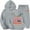 Grey, variant on SGMVNU Boys 2 Piece Outfits Girls Sweatsuit Set Graphic Print Long Sleeve Hoodie and Sweatpants Fall Winter Clothes, Size 12-13 Years, White