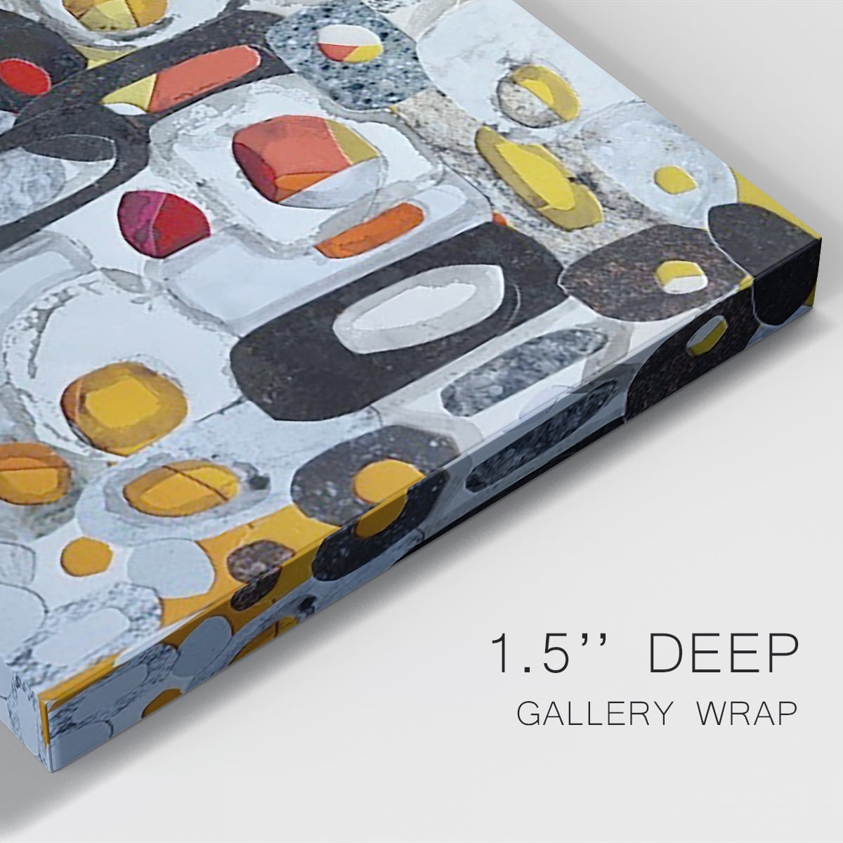 Fruit Collage I Premium Gallery Wrapped Canvas - Ready to Hang