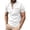 White, variant on WTXUE Polos Short Sleeve, Scrunch Neck Polo Golf Shirts for Men Spring Summer Casual Zipper Lapel T Shirt Top Athleisure for Men