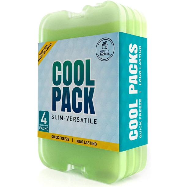 Healthy Packers Ice Pack for Lunch Box Freezer Packs Original Cool