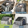 thumbnail image 6 of YMTQ Travel Safety Carrier for Pets Collapsible Dog Crate for Car Travel L, 6 of 6