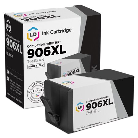 LD Products Remanufactured Replacement for 906XL T6M18AN High Yield Black Ink Cartridge