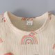 thumbnail image 4 of Gibobby Conjunto de ropa para bebé y niño Camiseta de manga corta con estampado de verano para niños y Niñass pequeñas, pantalones cortos, conjunto de 3 años(E, E110), 4 of 5