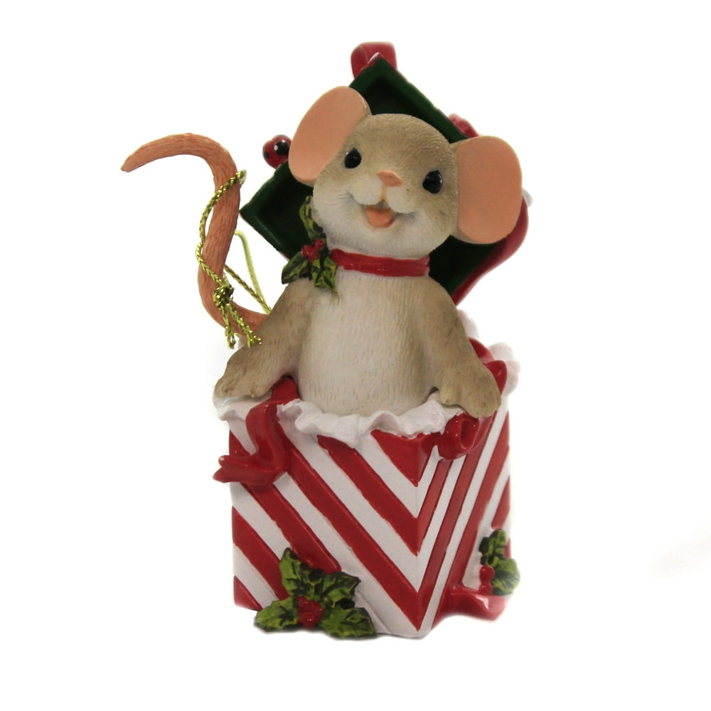 Charming Tails You're The Only Gift I Need. Christmas Ornament Package