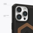 thumbnail image 6 of UAG iPhone 15 Pro Max Case 6.7" Plyo Black/Bronze Built-in Magnet Compatible with MagSafe Charging Rugged Anti-Yellowing Transparent Clear Protective Cover by URBAN ARMOR GEAR, 6 of 9