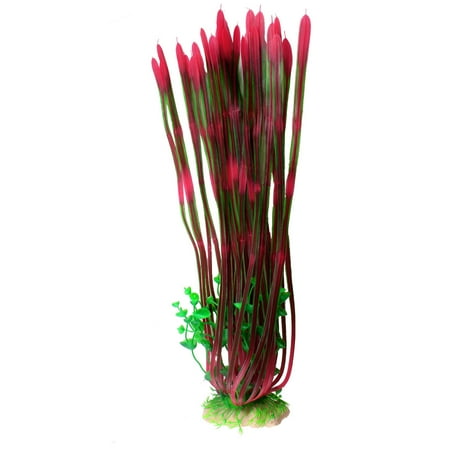 UPC 700955000130 product image for 39cm Height Manmade Plastic Grass Green Red for Aquarium | upcitemdb.com