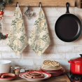 thumbnail image 6 of Sage Green Yellow Botanical Kitchen Towels Set of 4, Vintage Spring Summer Absorbent Dish Towels for Kitchen, Microfiber Hand Towel, Quick Drying Tea Towel for Cleaning Decorative Dishcloths, 6 of 7