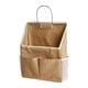 thumbnail image 3 of Bolsa organizadora para colgar en la pared con bolsillos laterales, cesta organizadora para guardar cosas junto a la cama. Amarillo, 3 of 8