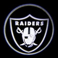 thumbnail image 3 of Las Vegas Raiders Car Door Light, 3 of 4
