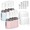 Pink & Blue Travel Bottle Set, variant on Rirool 11 Pack TSA Approved Travel Bottles Set, Leak Proof Refillable Toiletry Containers with Spray Bottle, Cream Jars, Funnel & Waterproof Bag for Shampoo, Lotion & Conditioner