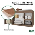thumbnail image 3 of Cama Individual Escritorio Cajones Litera Base KingsHouse cafe, 3 of 7